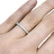 Bague 54 Alliance Tiffany, " Tiffany Legacy", platine, diamants. 58 Facettes 25436