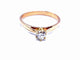 Bague 55 Bague Solitaire Or rose Diamant 58 Facettes 1021707CD
