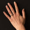 Bague 53 Bague ancienne jarretière diamants 58 Facettes 18-071-53-1