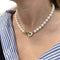 Collier Collier de perles Dinh Van "Menottes R15" en or jaune. 58 Facettes 30101