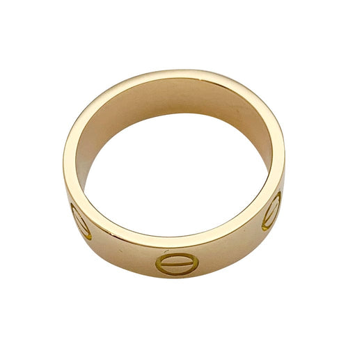 Bague 59 Bague Cartier modèle "Love" en or jaune. 58 Facettes 30078