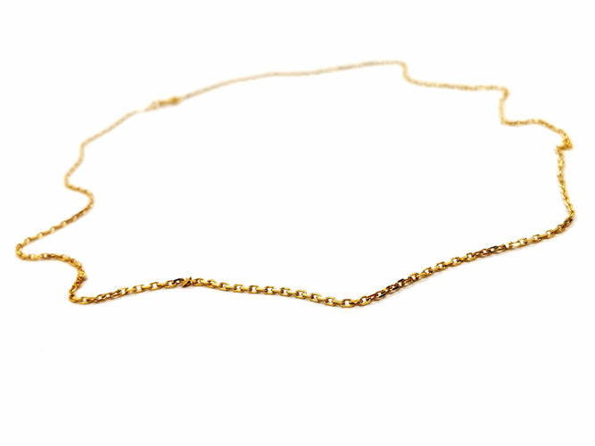 Collier Collier Maille forçat Or jaune 58 Facettes 1161902CN
