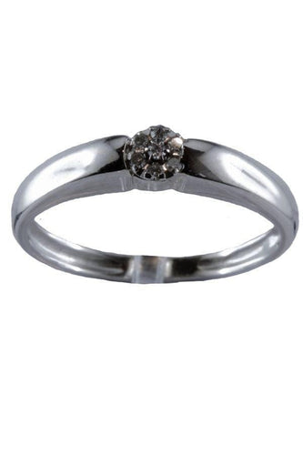 Bague 54 Bague diamant style solitaire 58 Facettes 25101