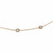 Collier Collier en or rose, 11 diamants cognacs. 58 Facettes 29614