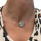 Collier Collier Boucheron "Esmeralda" en or blanc, diamants et pierre de lune. 58 Facettes 29955