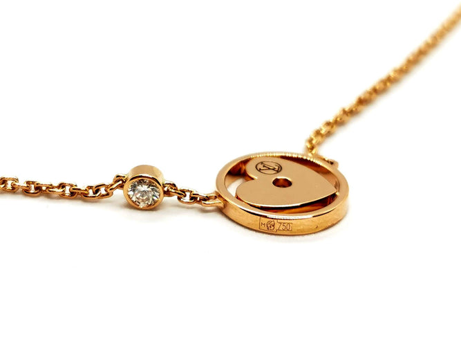 Collier Louis Vuitton Collier Idylle Blossom Or rose Diamant 58 Facettes 1142152CN