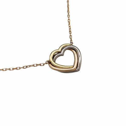 Collier Collier Cartier Coeur Trinity trois ors. 58 Facettes 30024