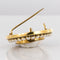 Broche Broche Camée email bleu perles 58 Facettes 14-105-8377620