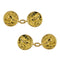 Boutons de manchette Boutons de manchettes or lys 58 Facettes 19-283