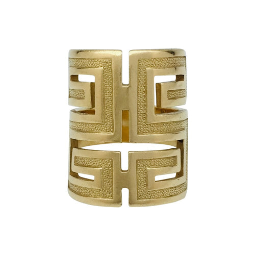 Bague 50 Bague Cartier "Méandre" en or jaune 58 Facettes 29044-1