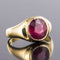 Bague 62 Bague rubis jonc ancienne en or jaune 58 Facettes 20-228-59