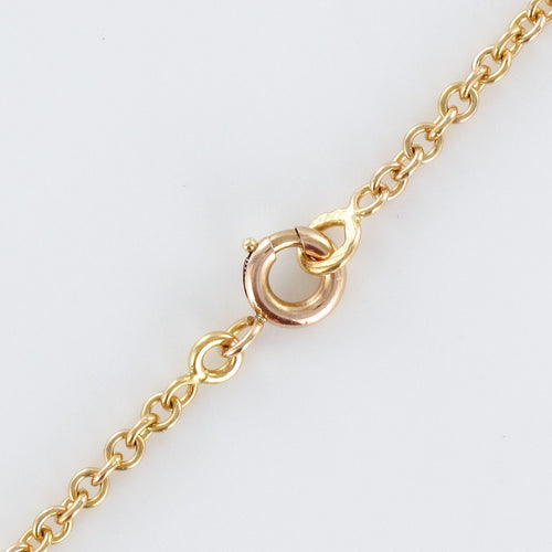 Collier Sautoir filigrané ancien or rose 58 Facettes 20-219