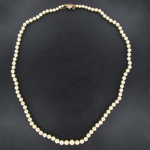 Collier Collier ancien perles de culture du Japon 58 Facettes 00-065