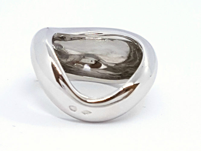 Bague 52 Fred Bague Mouvementé Or blanc 58 Facettes 00073CN