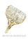 Bague 53 Bague moderne quartz rutile 58 Facettes 27391