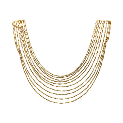 Collier Collier Cartier, "Draperie", en or jaune. 58 Facettes 28500
