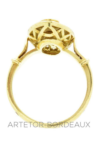 Bague 56 Bague marquise diamants et rubis 58 Facettes 13111