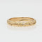 Bague 54 Alliance ancienne en or double anneau 58 Facettes 20-614D-54