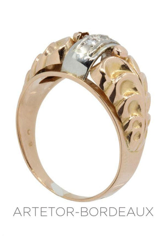 Bague 58 Bague diamants années 50' 58 Facettes 36361