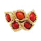 Boucles d'oreilles Boucles d'oreilles Chaumet or jaune et corail. 58 Facettes 29121