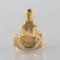 Bague 55 Bague chien et son collier diamants 58 Facettes 19-075-55