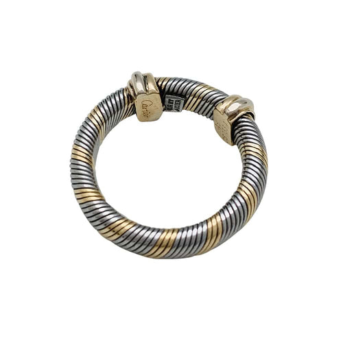 Bague 49 Bague Cartier en or jaune et acier. 58 Facettes 29994
