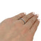 Bague 52 Bague Tiffany platine et diamants. 58 Facettes 30070