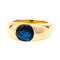 Bague 58 Bague jonc en or jaune, saphir. 58 Facettes 29704