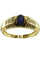 Bague 53 Bague saphir et diamants 58 Facettes 6101