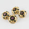 Boutons de manchette Boutons de manchettes Jaspes sanguins rubis 58 Facettes 19-680