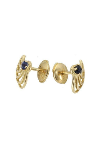 Boucles d'oreilles Boucles d'oreilles saphir 58 Facettes 36041
