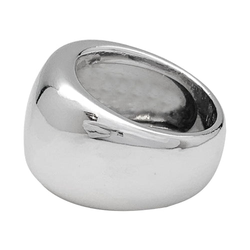 Bague 51 Bague Cartier "Nouvelle vague" en or blanc. 58 Facettes 30102