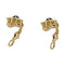 Boucles d'oreilles Boucles d'oreilles Van Cleef et Arpels, "Trèfles" or jaune, diamants et saphirs 58 Facettes 30379