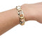 Bracelet Bracelet Tank, trois tons d'or. 58 Facettes 30088