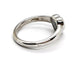 Bague 54 Chopard Bague Coeur Happy Diamonds Or blanc Diamant 58 Facettes 1160015CN