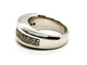 Bague 54 Bague Jonc Or blanc Diamant 58 Facettes 1126576CN