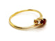 Bague 51 Bague Or jaune Rubis 58 Facettes 1161972CD