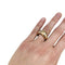 Bague 52 Bague Fred modèle "Mouvementé" en or jaune, diamants. 58 Facettes 29318-1