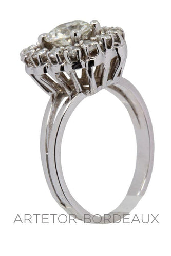 Bague 54 Bague ancienne diamants 58 Facettes 34411