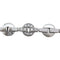 Collier Collier Cartier modèle "Himalia" en or blanc, diamants. 58 Facettes 29326