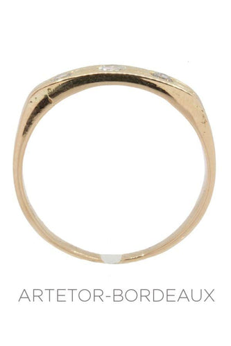 Bague 59 Bague diamants moderne 58 Facettes 32771