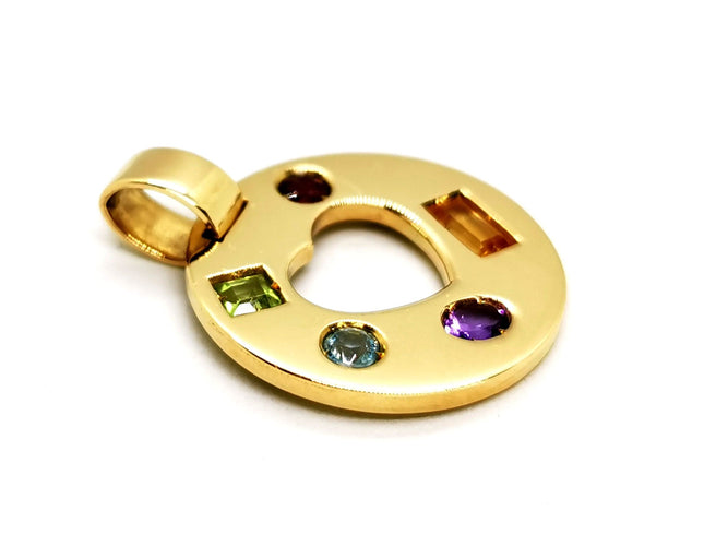 Pendentif Pendentif Or jaune Péridot 58 Facettes 1132917CN