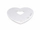 Pendentif Poiray Pendentif Coeur Or blanc 58 Facettes 00612CN