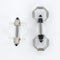 Boutons de manchette Boutons de manchettes Argent Art déco 58 Facettes 19-686