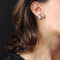 Boucles d'oreilles Boucles d'oreilles clips or blanc vintage 58 Facettes 21-169