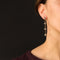 Boucles d'oreilles Pendants d'oreilles platine diamants 58 Facettes 19-167