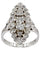 Bague Marquise ancienne diamants 58 Facettes 037371
