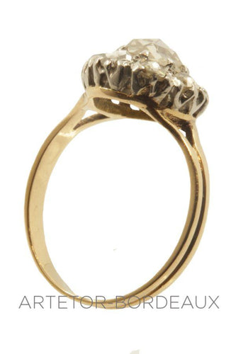 Bague Bague ancienne diamants 58 Facettes