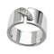 Bague 51 Bague Chaumet or blanc et diamants, collection "Liens". 58 Facettes 30431