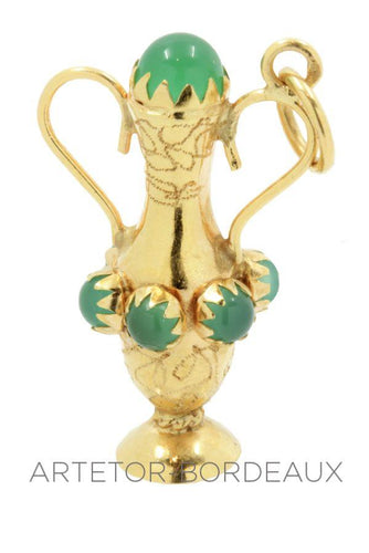 Pendentif Breloque amphore 58 Facettes 21691
